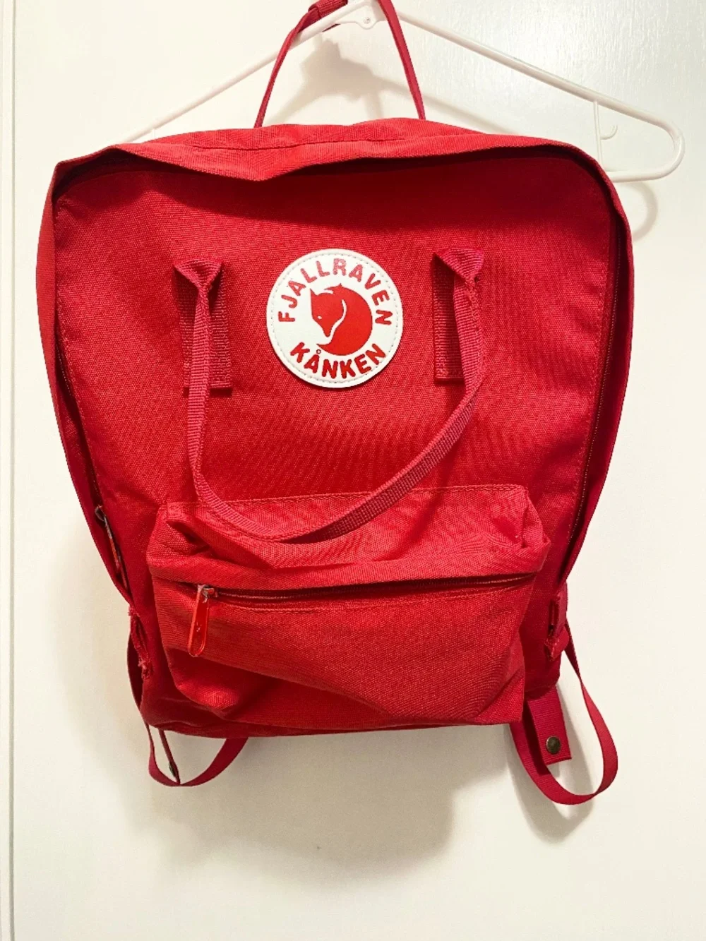 Fjallraven Kanken Red Backpack Bag